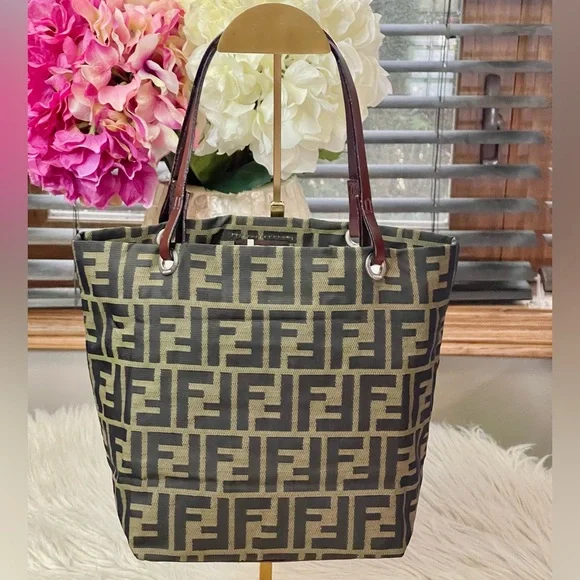 SOLD❌Authentic FENDI Zucca Mini Tote Bag - Picture 13 of 13